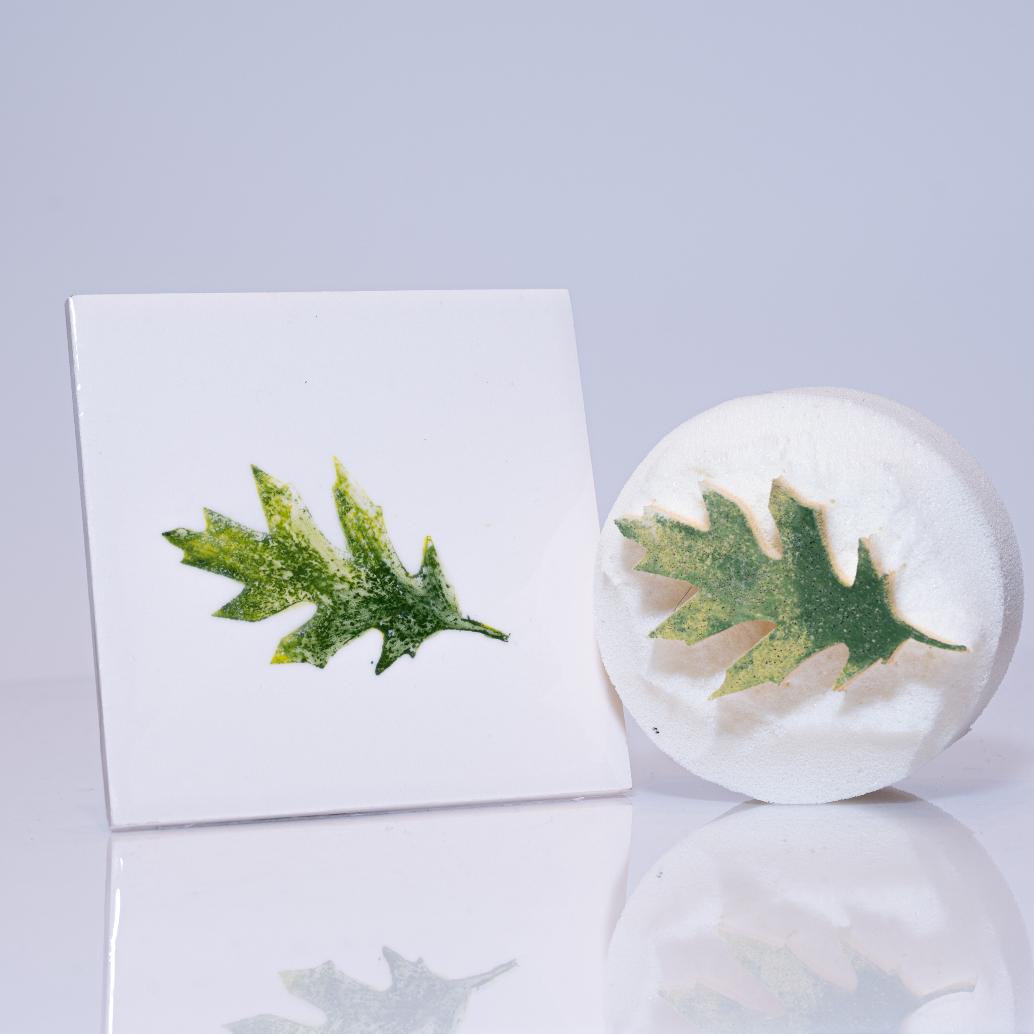 Medium Oak Leaf (code 85) - Sponge Its laser cut sponges designed by Rachel Byass