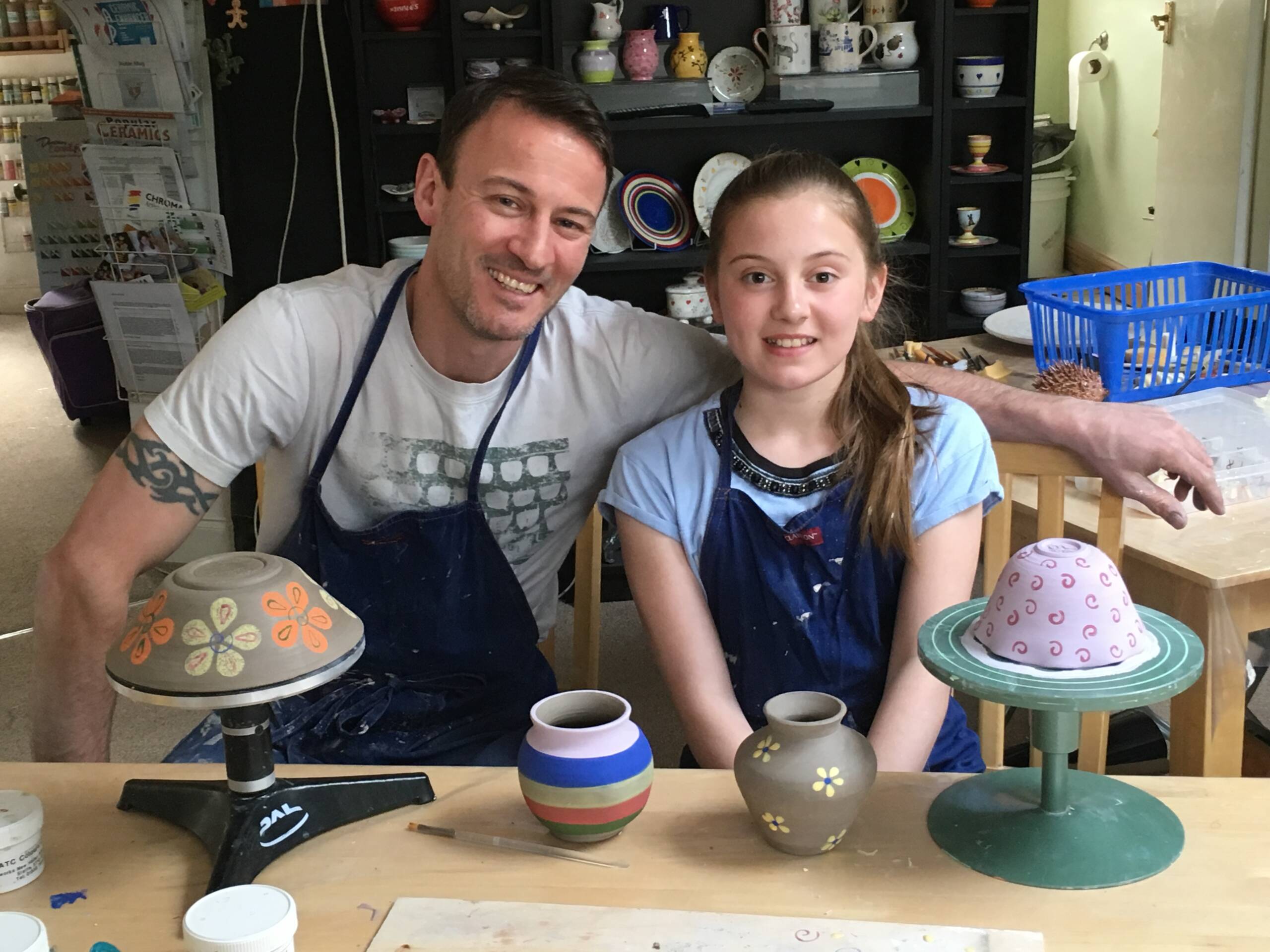 30min Pottery Wheel & 30min Paint - Wed 12th Aug 2026 for children aged 6+ - Image 3