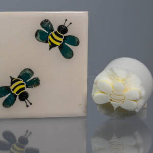 Small Bee (code 33) - Sponge Its Laser cut sponge designed by Rachel Byass