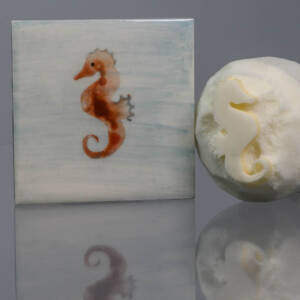 Medium Seahorse (code 93) - Sponge Its Laser cut sponge designed by Rachel Byass