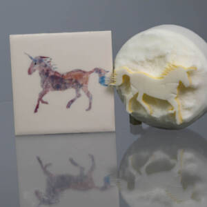 Large Unicorn (code 46) -Sponge Its Laser cut sponge designed by Rachel Byass