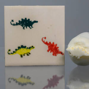 Small Dinosaur Stegosaurus (code 50) - Sponge Its Laser cut sponge designed by Rachel Byass