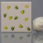 Tiny leaf on a small sponge (code 79) - Sponge Its Laser cut sponges designed by Rachel Byass