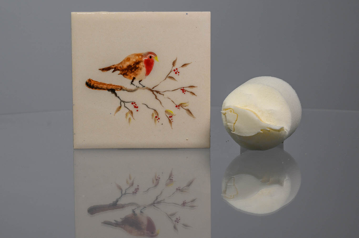 Small Robin (code14) - Sponge Its Laser cut sponge designed by Rachel Byass