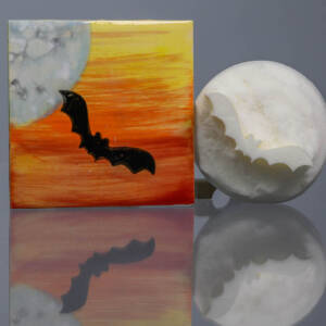 Medium Bat (code 20) - Sponge Its Laser cut sponge designed by Rachel Byass )