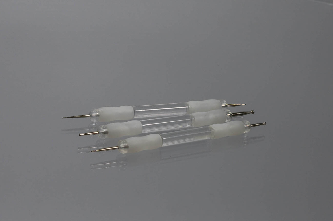 Soft grip set of 3 double ended stylus / embossing tools in a pouch sg95