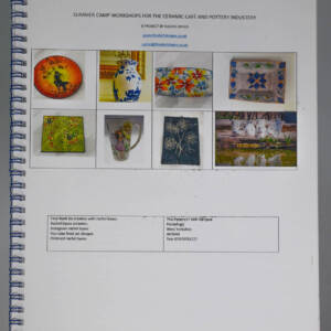 8 workshops for pottery cafes (15 pages)