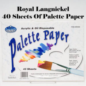Royal Langnickel 40 Sheets Of Palette Paper