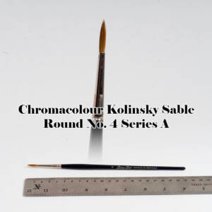 Chromacolour Kolinsky Sable Round No.4 Series 2A