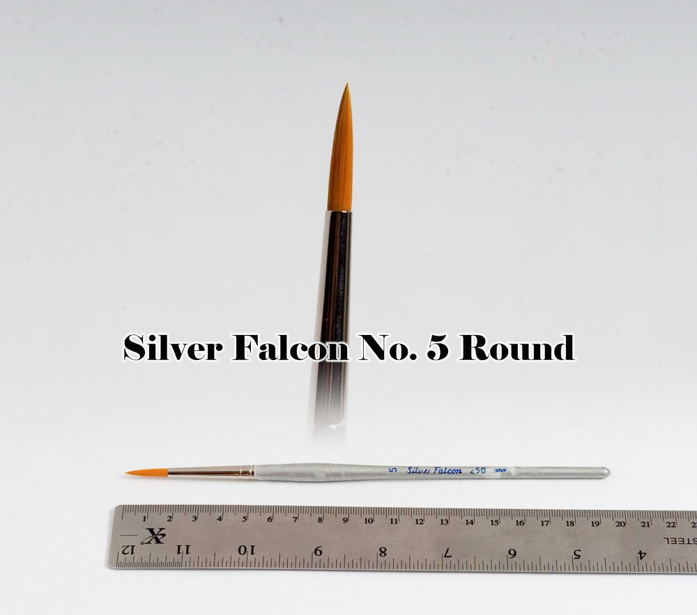 Silver Falcon No 8 Round Brush SF1303