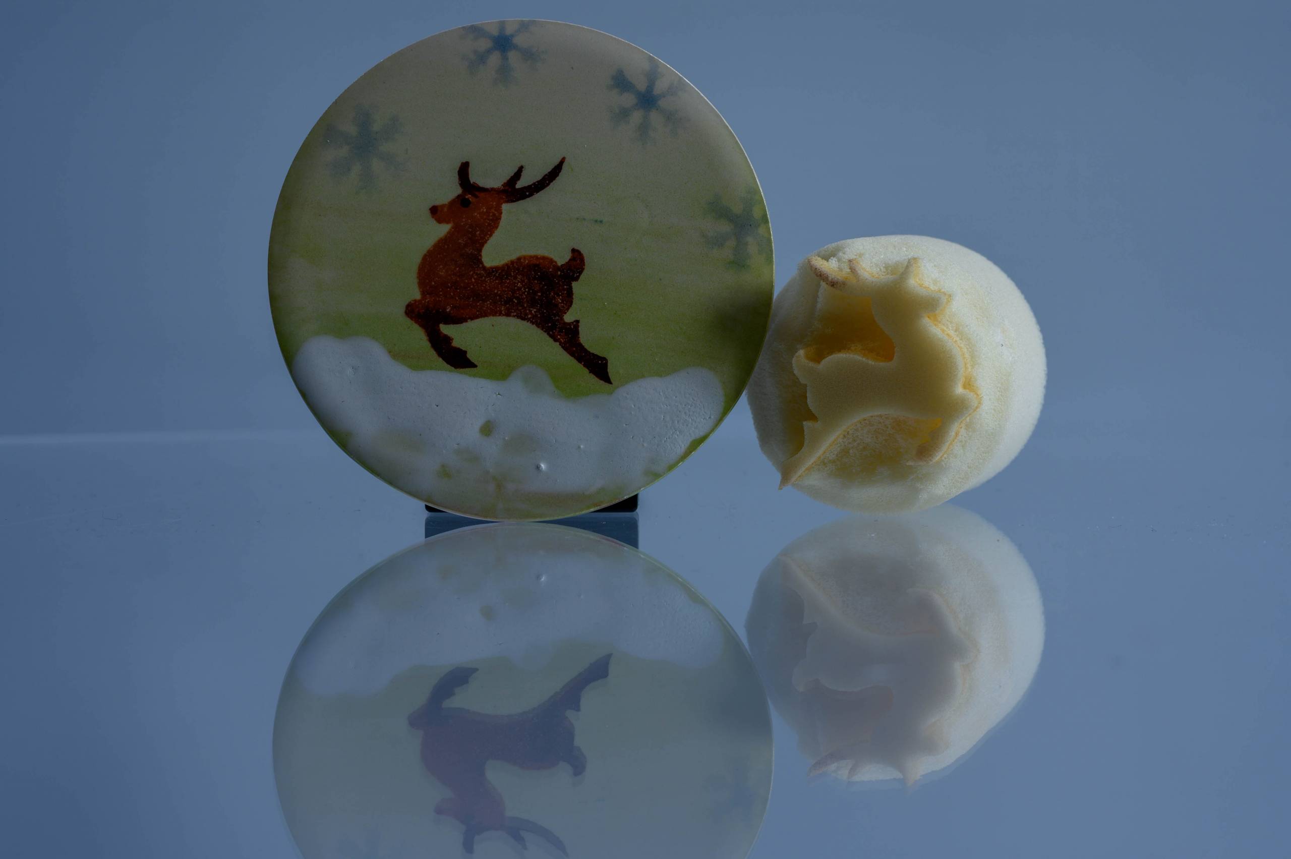 Small Reindeer ( code 2) - Sponge Its Laser cut sponge designed by Rachel Byass