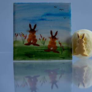 Small Rabbit (code 42) - Sponge Its Laser cut sponge designed by Rachel Byass