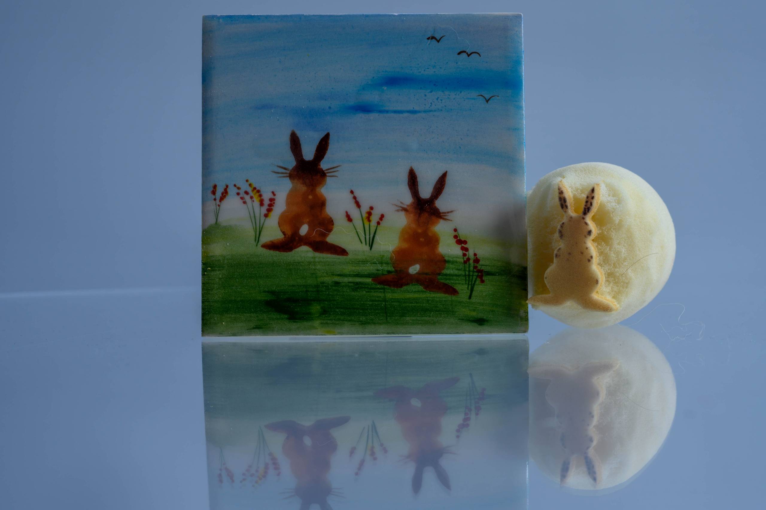 Small Rabbit (code 42) - Sponge Its Laser cut sponge designed by Rachel Byass