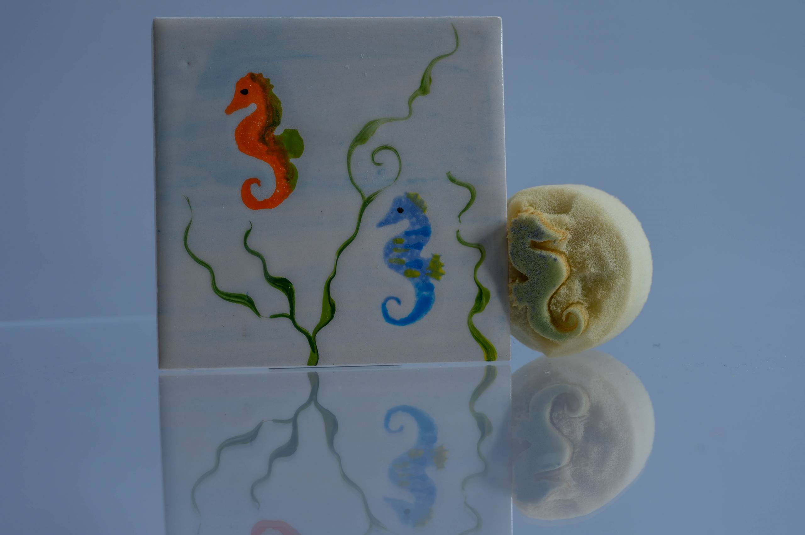 Small Seahorse (code 94) - Sponge Its Laser cut sponge designed by Rachel Byass