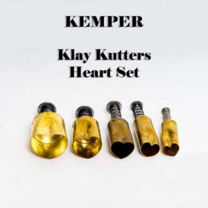 PCSH Kemper brass spring loaded set of 5 hearts