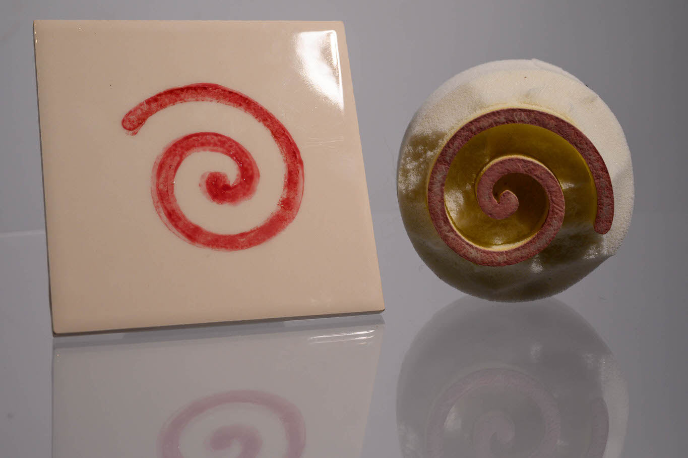 Medium Spiral (code 97) - Sponge Its Laser cut sponge designed by Rachel Byass