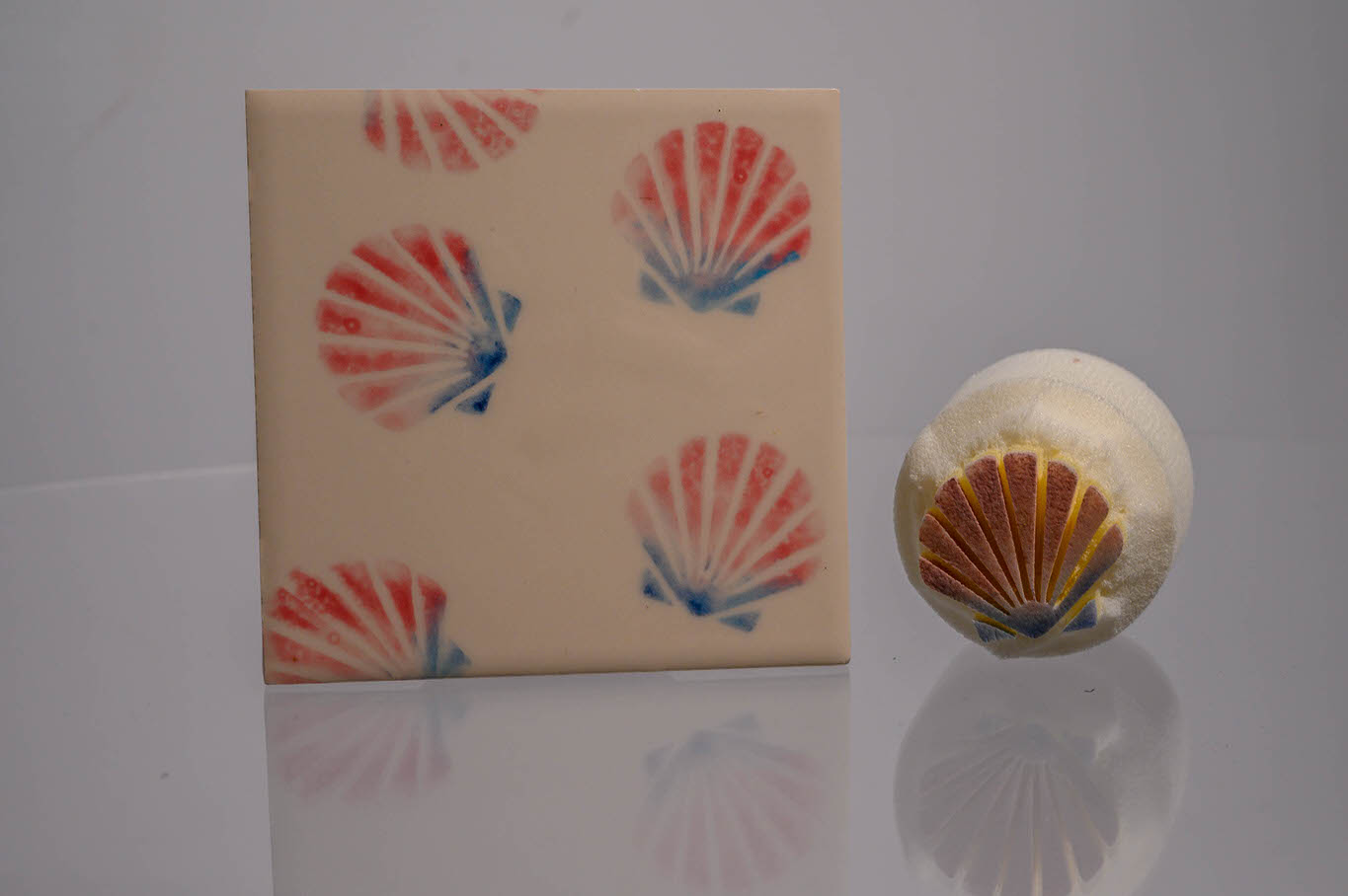 Small Scallop Shell (code 96) - Sponge Its Laser cut sponge designed by Rachel Byass