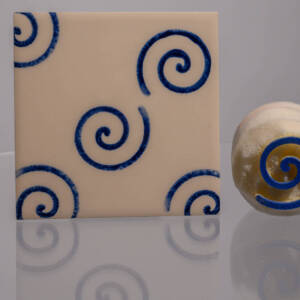 Small Spiral (code 98) - Sponge Its Laser cut sponge designed by Rachel Byass