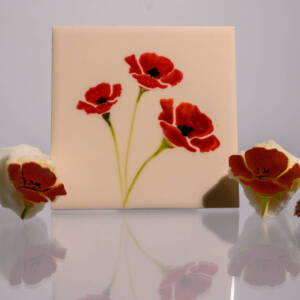 Small Poppy (code 60) - Sponge Its Laser cut sponge designed by Rachel Byass