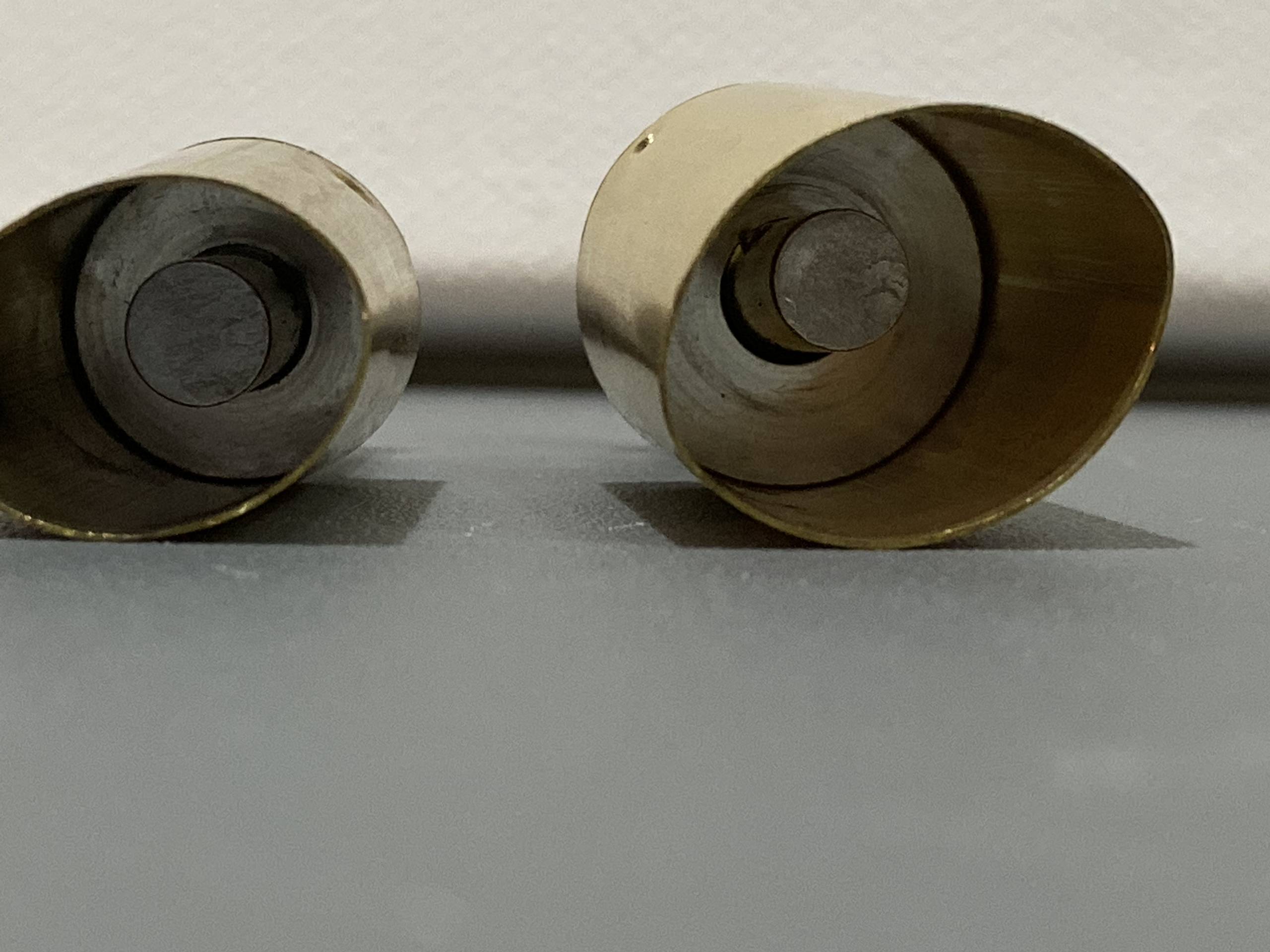Brass Oval clay cutter set of 5 sprung loaded handle Kemper PCSO - Image 3