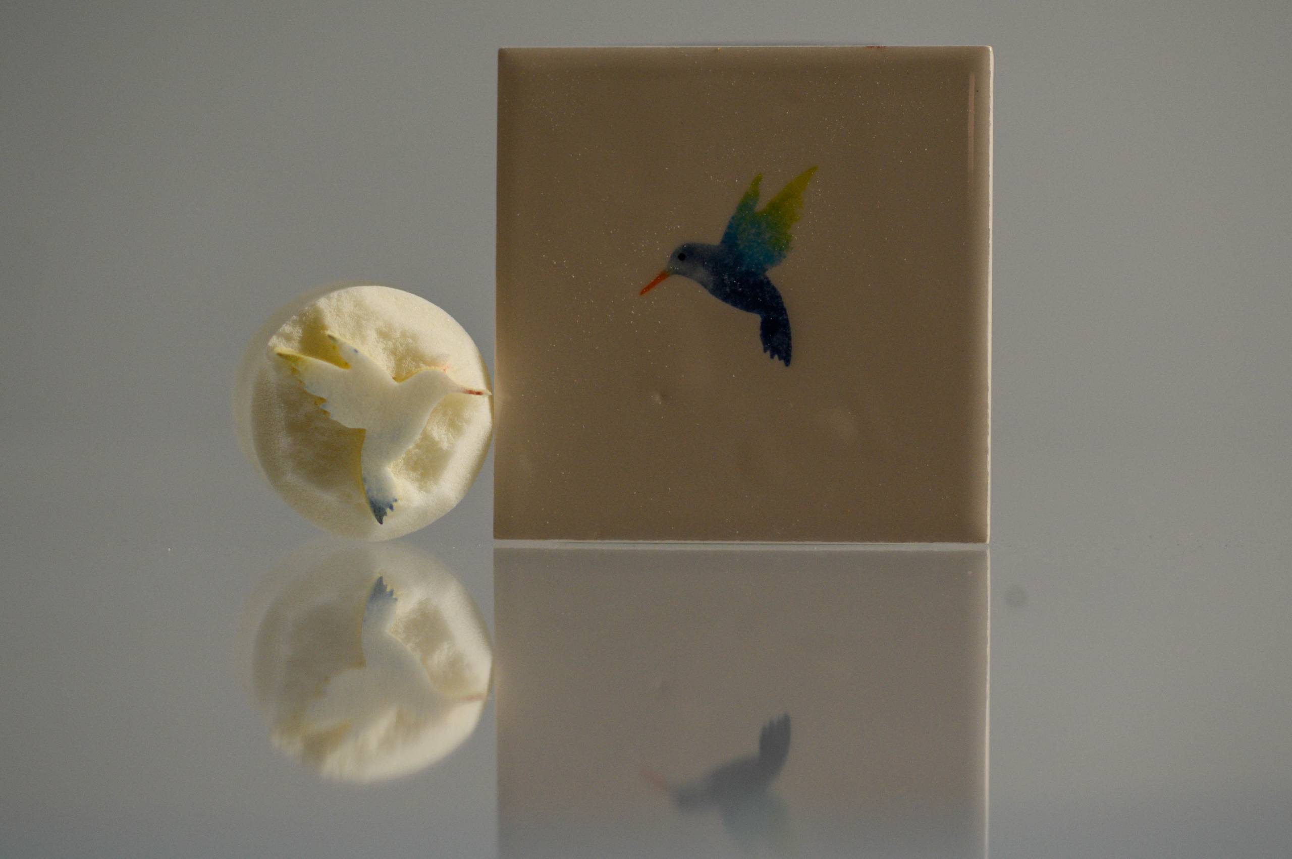 Small Humming Bird (code 74) - Sponge Its Laser cut sponge designed by Rachel Byass