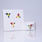 Tiny Humming Bird (code107) - Sponge Its Laser cut sponge designed by Rachel Byass