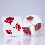 Large Poppy X 3 (Code 58) - Sponge Its Laser cut sponge designed by Rachel Byass