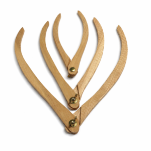Wooden set of 3 calipers RSET-POT18