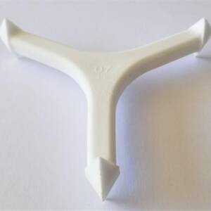 Alumina 3" stilt fires to cone 10
