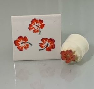 Small Hibiscus (code 66) - Sponge Its Laser cut sponge designed by Rachel Byass