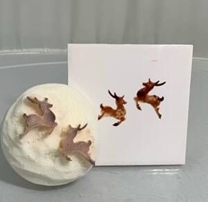 Medium left and right Reindeer (code 158) - Sponge Its Laser cut sponge designed by Rachel Byass