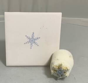 Tiny fine snowflake (code 159) - Sponge Its Laser cut sponge designed by Rachel Byass