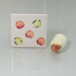 Tiny scallop shell (code 150) - Sponge Its Laser cut sponge designed by Rachel Byass
