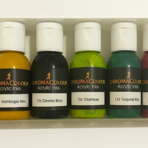 Chromacolour set of 12 x 30mm inks