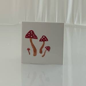 Large Mushroom 3 different sizes (code 134) - Sponge Its Laser cut sponges designed by Rachel Byass