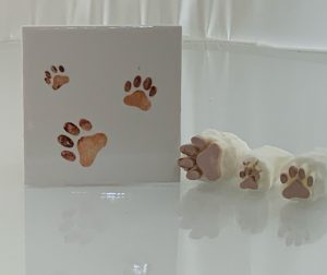 Large Different sized paws x 3 (code 133) - Sponge Its Laser cut sponge designed by Rachel Byass