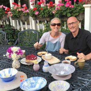 Private Cream Tea & Pottery Wheel for 2 only