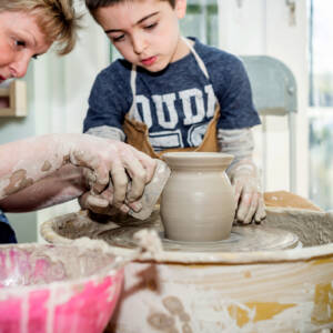 30min Pottery Wheel & 30min Paint - Wed 12th Aug 2026 for children aged 6+