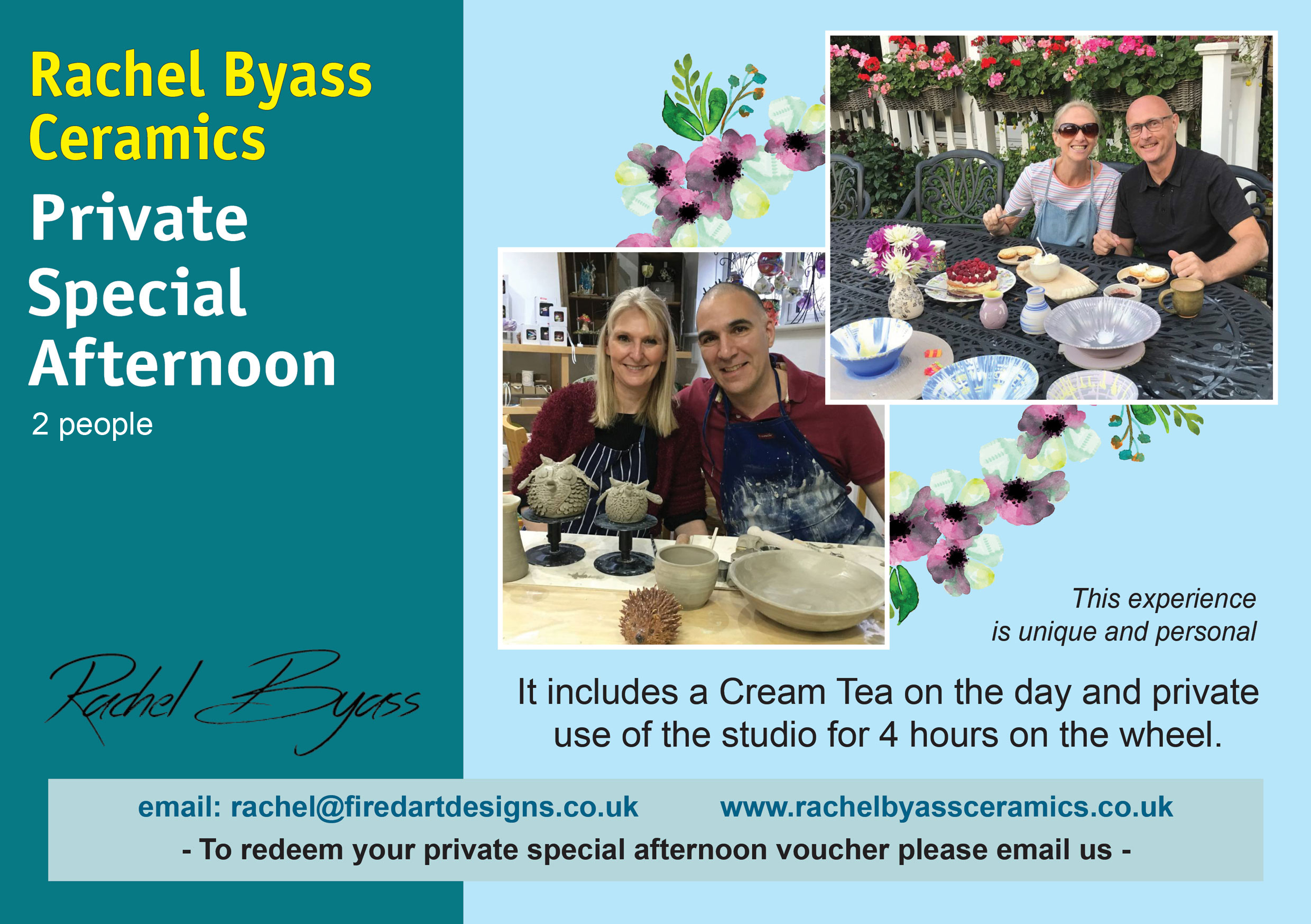 Private Cream Tea & Pottery Wheel for 2 only - Image 9