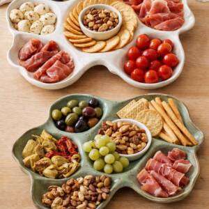 Charcutier platter in stoneware