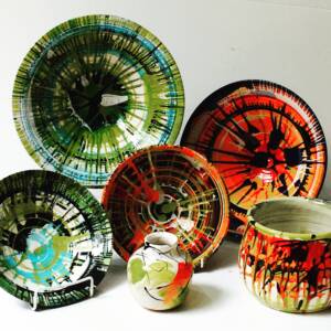 Rachels hand thrown/built stoneware gifts