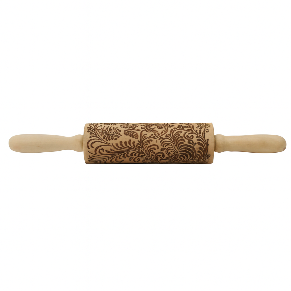 Wooden rolling pin, ideal for clay work or cakes. code 015