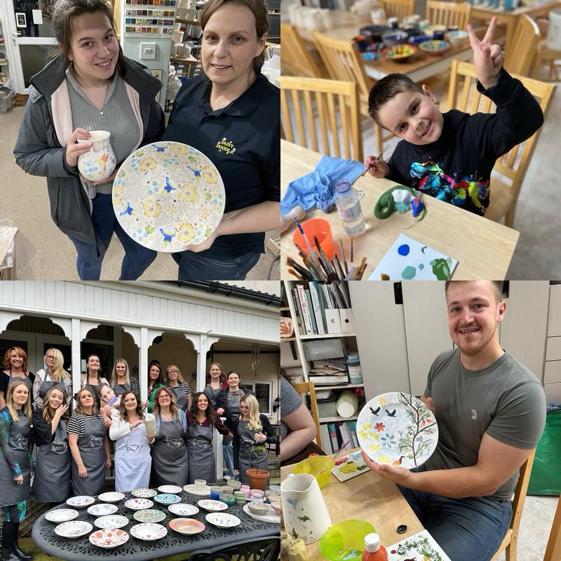 Cream tea with wheel throwing for 5 people mid week only - Image 2